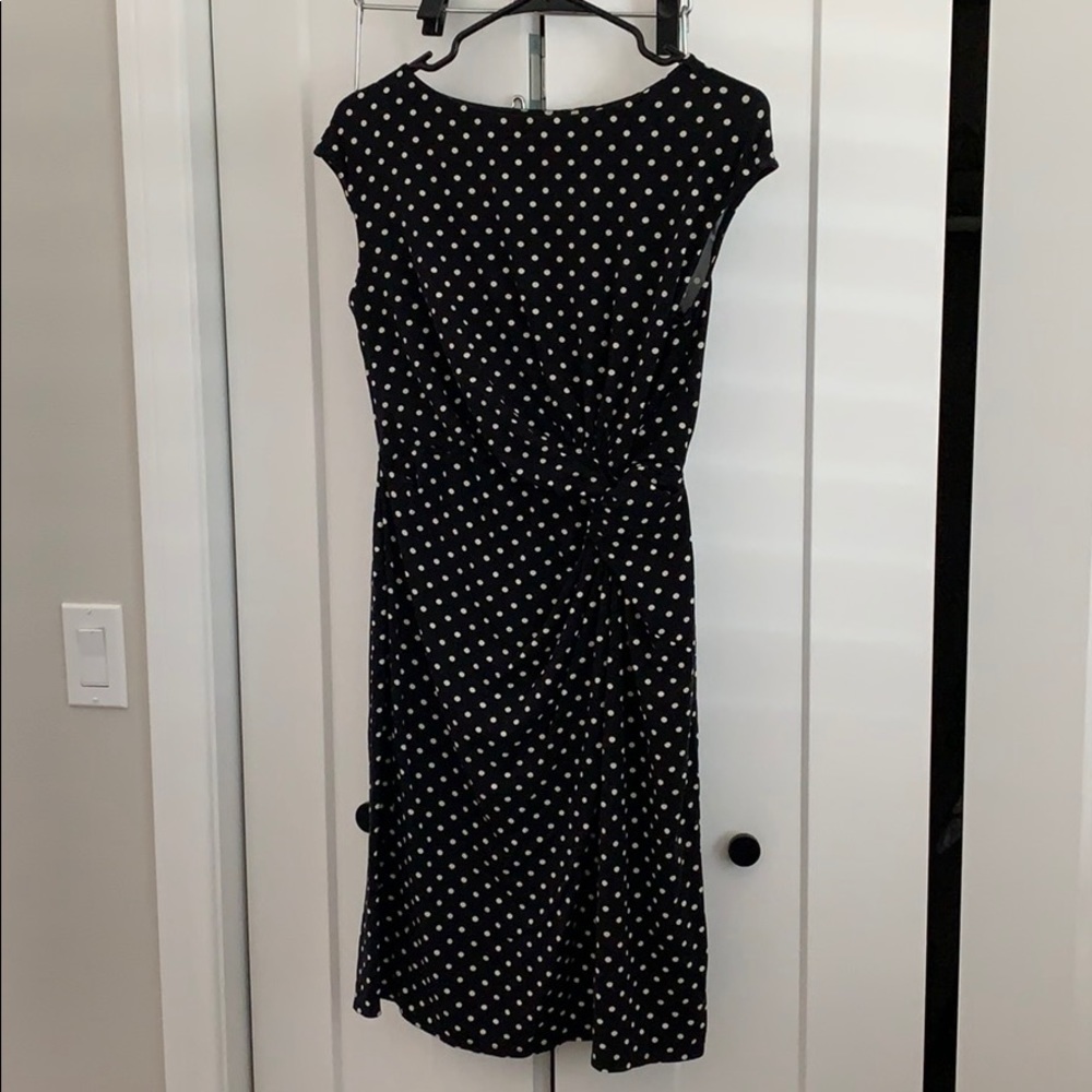 Merona Little Black Polkadot Dress